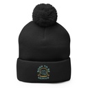 Born To Be Genius - Brain Pom-Pom Knit Cap