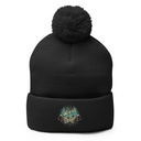 Born to be Wild (2) Pom-Pom Knit Cap