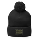 Brave Soldier Pom-Pom Knit Cap
