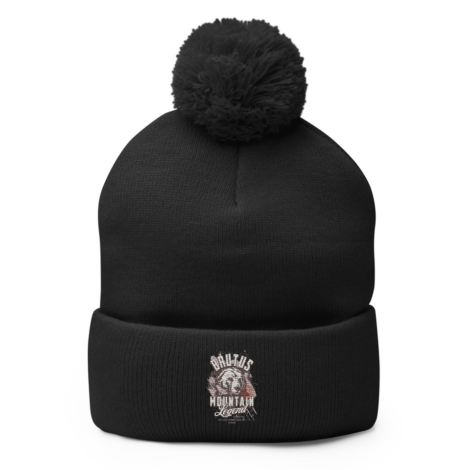 Brutus Mountain Legend Pom-Pom Knit Cap