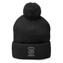 Cerberus Hell Hound Streetwear - Dark Aesthetic Pom-Pom Knit Cap