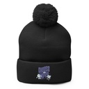 Choose Happy (2) Pom-Pom Knit Cap