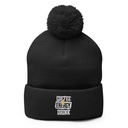 Coffee Energy Drink - Grunge Bolt Pom-Pom Knit Cap