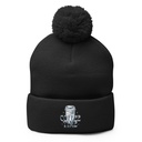 Coffee Time Pom-Pom Knit Cap