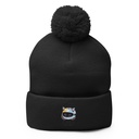 Cute Cat - AI Pom-Pom Knit Cap