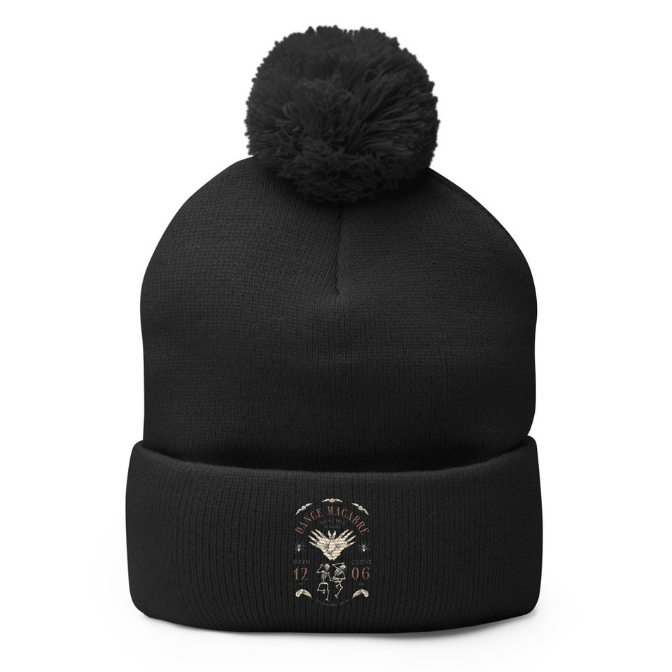 Dance Macabre - Dancing School Pom-Pom Knit Cap