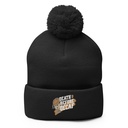 Death Before Decaf Pom-Pom Knit Cap