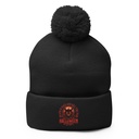 Death is Back Pom-Pom Knit Cap