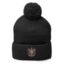 DEMON DEATH Pom-Pom Knit Cap