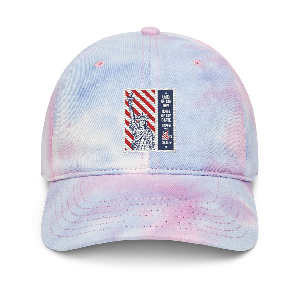 4th of July Tie-Dye Hat