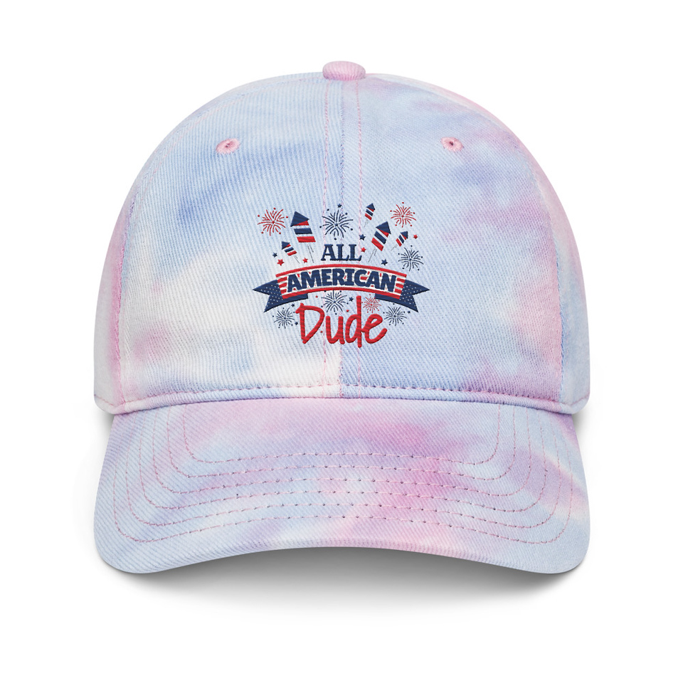 All American Tie-Dye Hat
