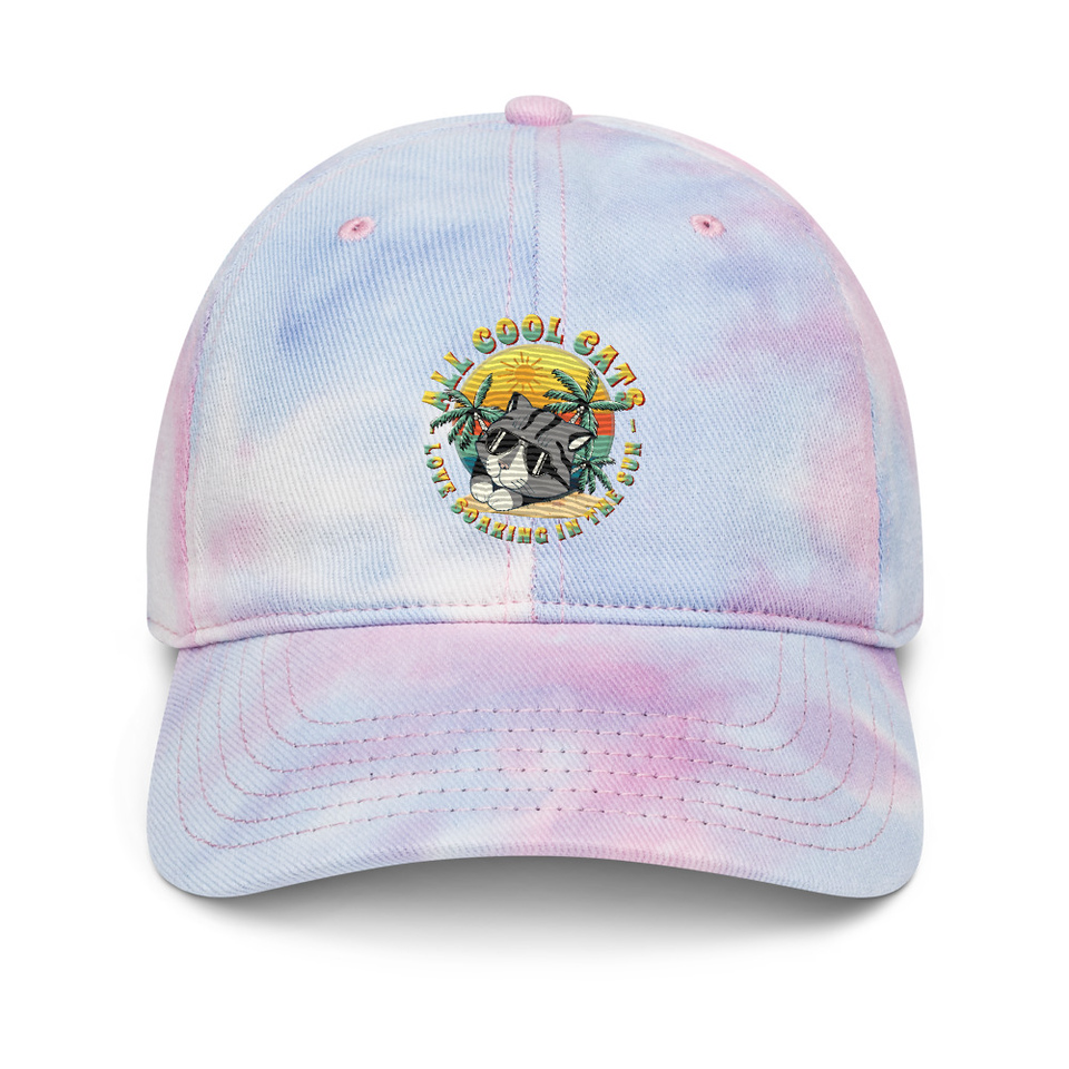All Cool Cats - Sunset Beach Tie-Dye Hat