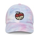 Apple Fruit - Typographic Lettering Tie-Dye Hat