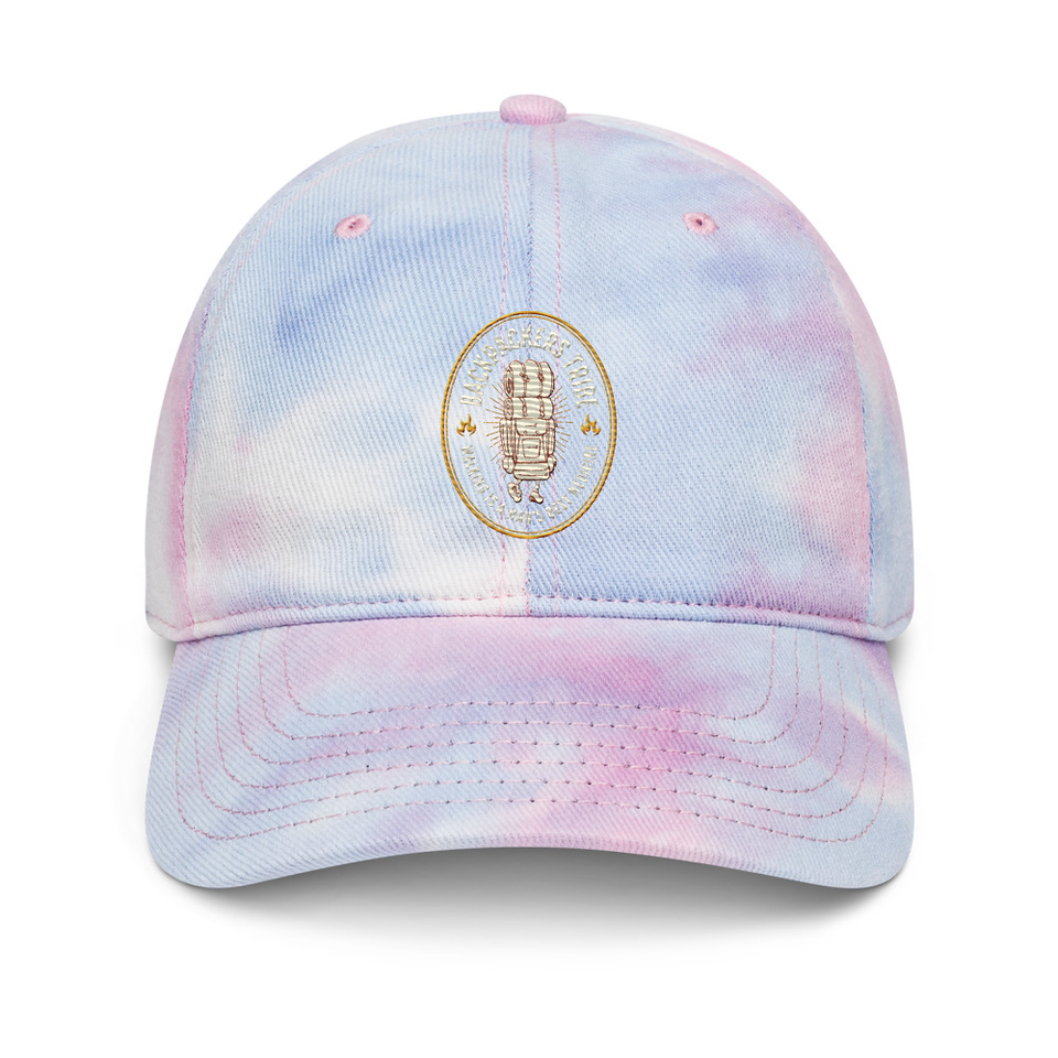 Backpackers Tribe - Adventure Badge Tie-Dye Hat