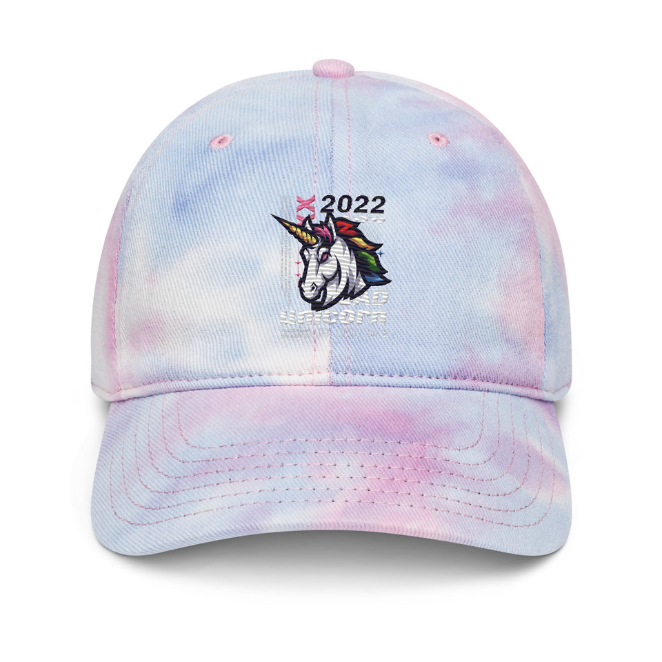 Bad Unicorn - Horse Tie-Dye Hat