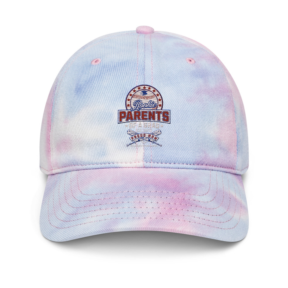 Baseball Mom Of A Graduate Tie-Dye Hat