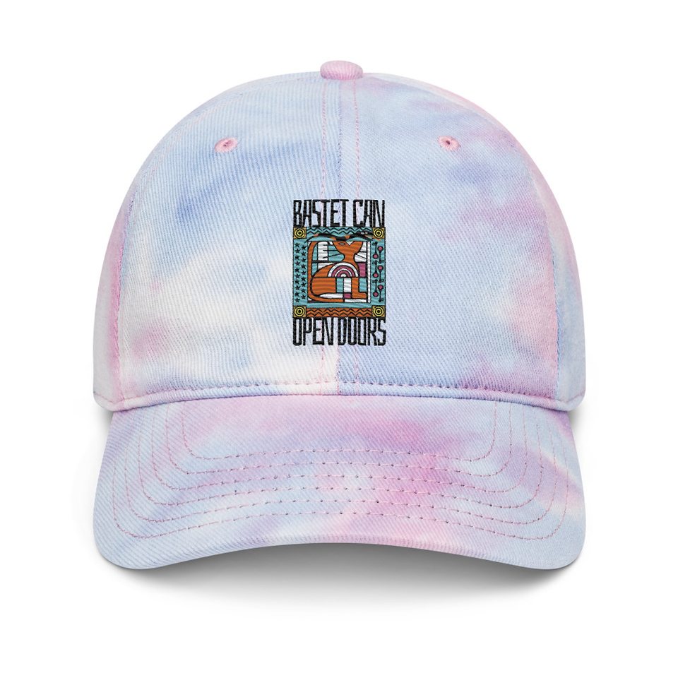 Bastet can Open Doors Tie-Dye Hat