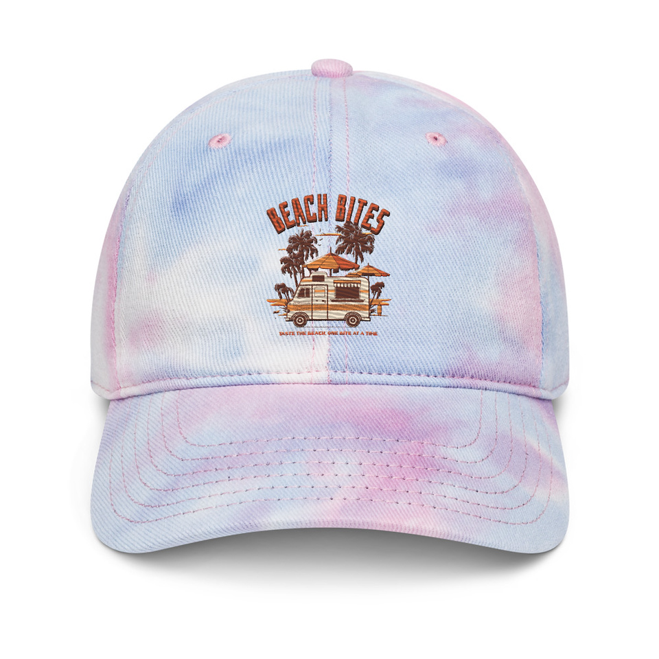 Beach Bites Tie-Dye Hat