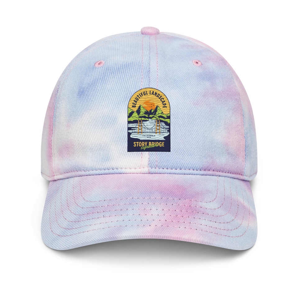 Beautiful Landscape - Outdoor Tie-Dye Hat