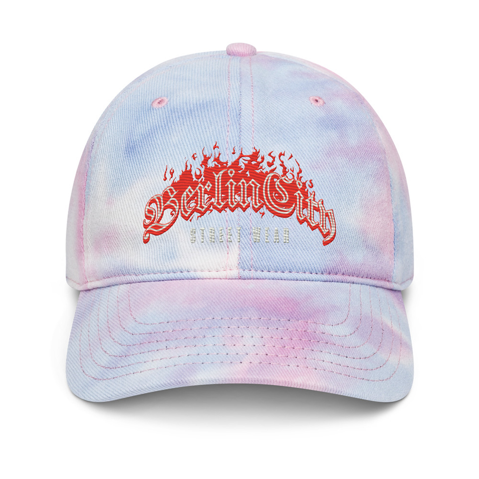 Berlin City Streetwear - Fire Tie-Dye Hat