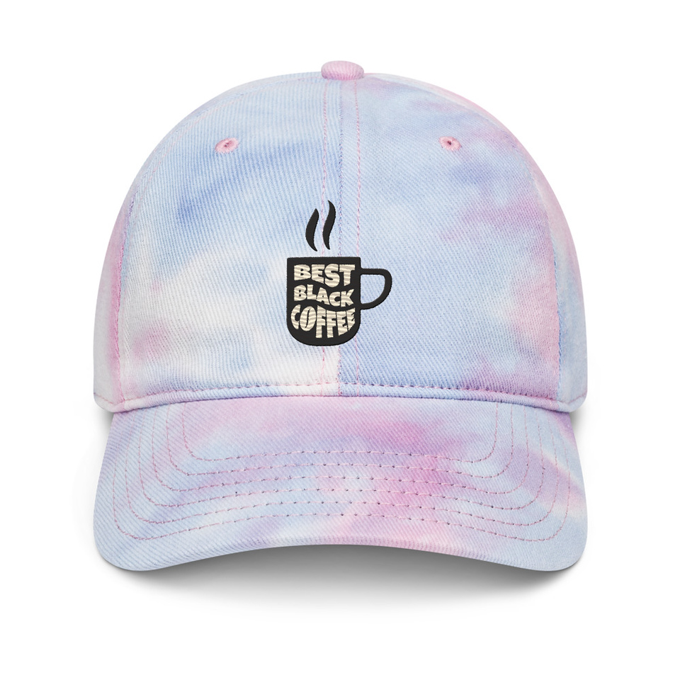 Best Black Coffee - Hot Cup Tie-Dye Hat