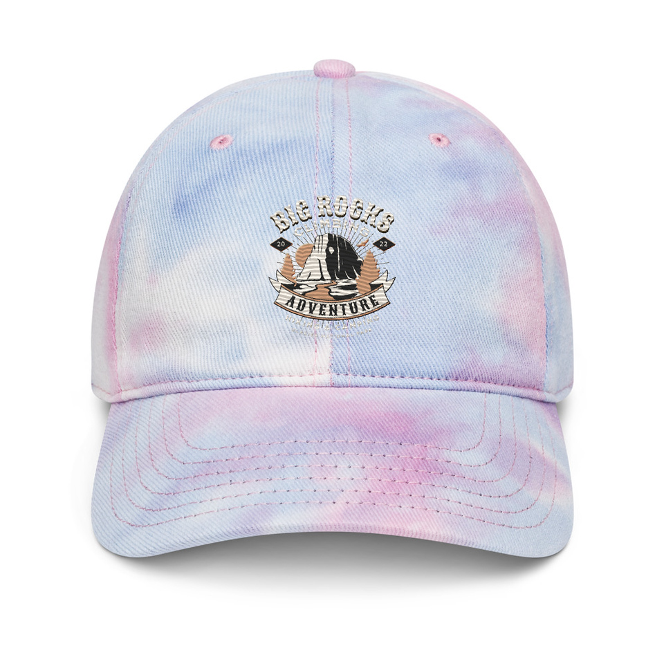 Big Rocks Climbing - Outdoor Adventure Tie-Dye Hat