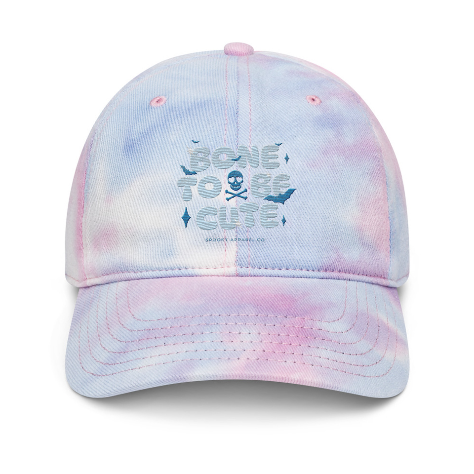 Bone To Be Cute - Halloween Tie-Dye Hat