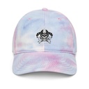Born to Ride - Biker Club Skull  Tie-Dye Hat
