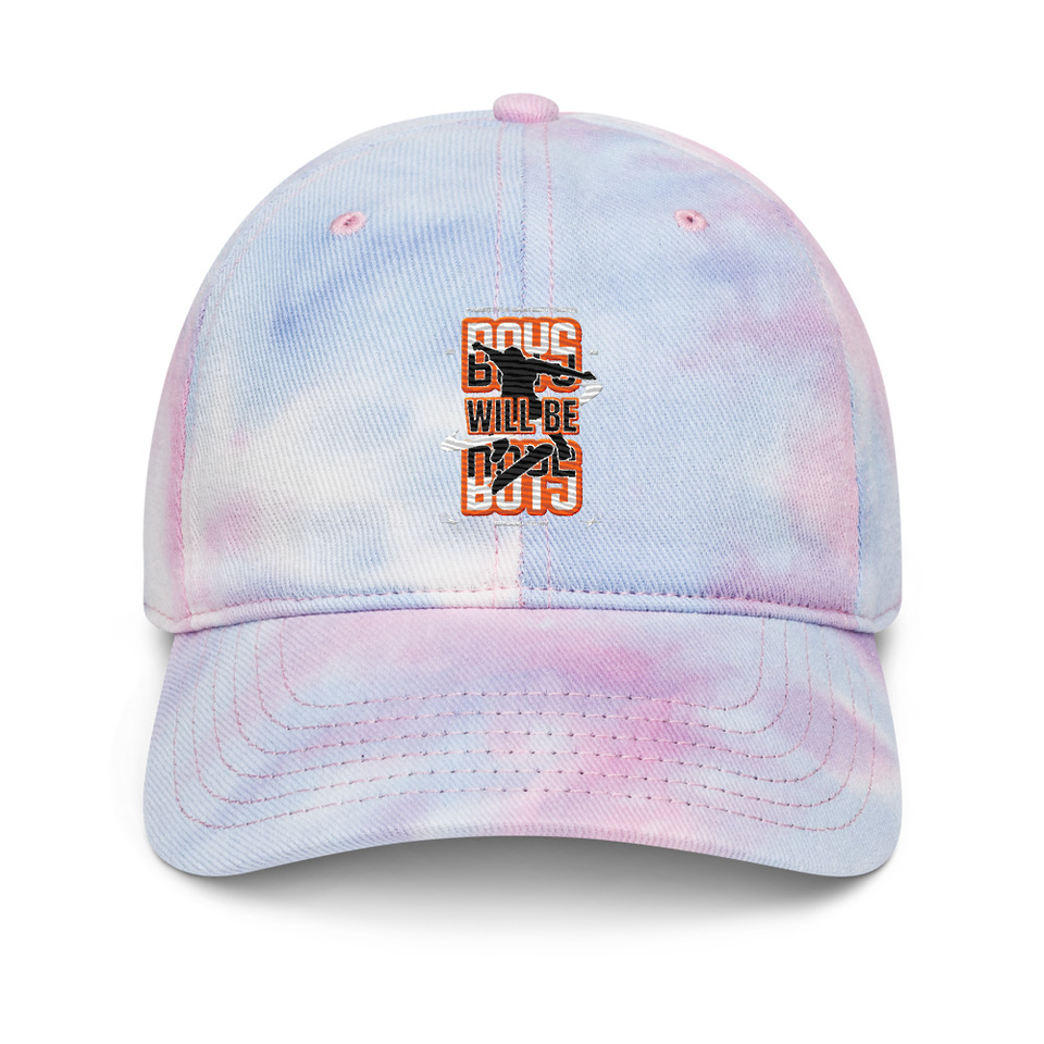 Boys will be boys Tie-Dye Hat
