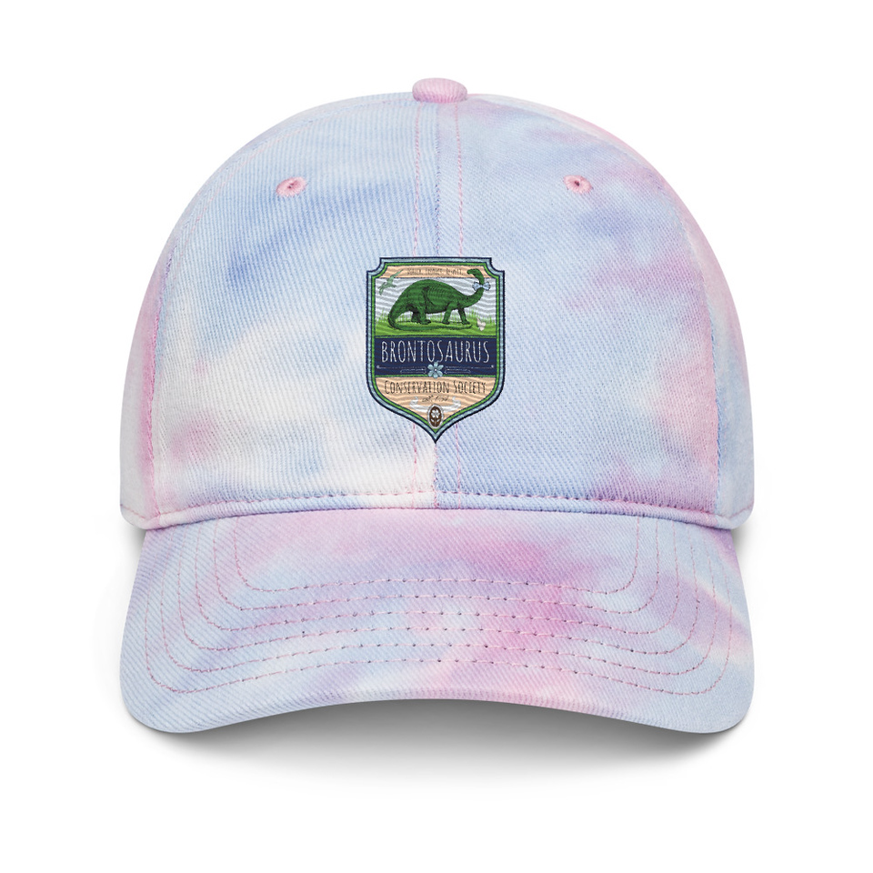 Brontosaurus Conservation Society Tie-Dye Hat
