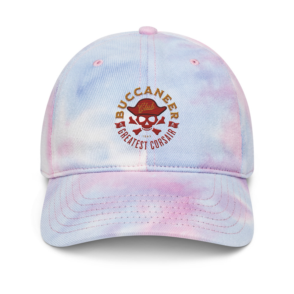Buccaneer Club - Pirate Skull Tie-Dye Hat