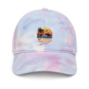 California Beach - Retro Surf Tie-Dye Hat