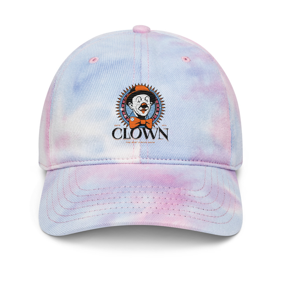 CLOWN LOGO Tie-Dye Hat