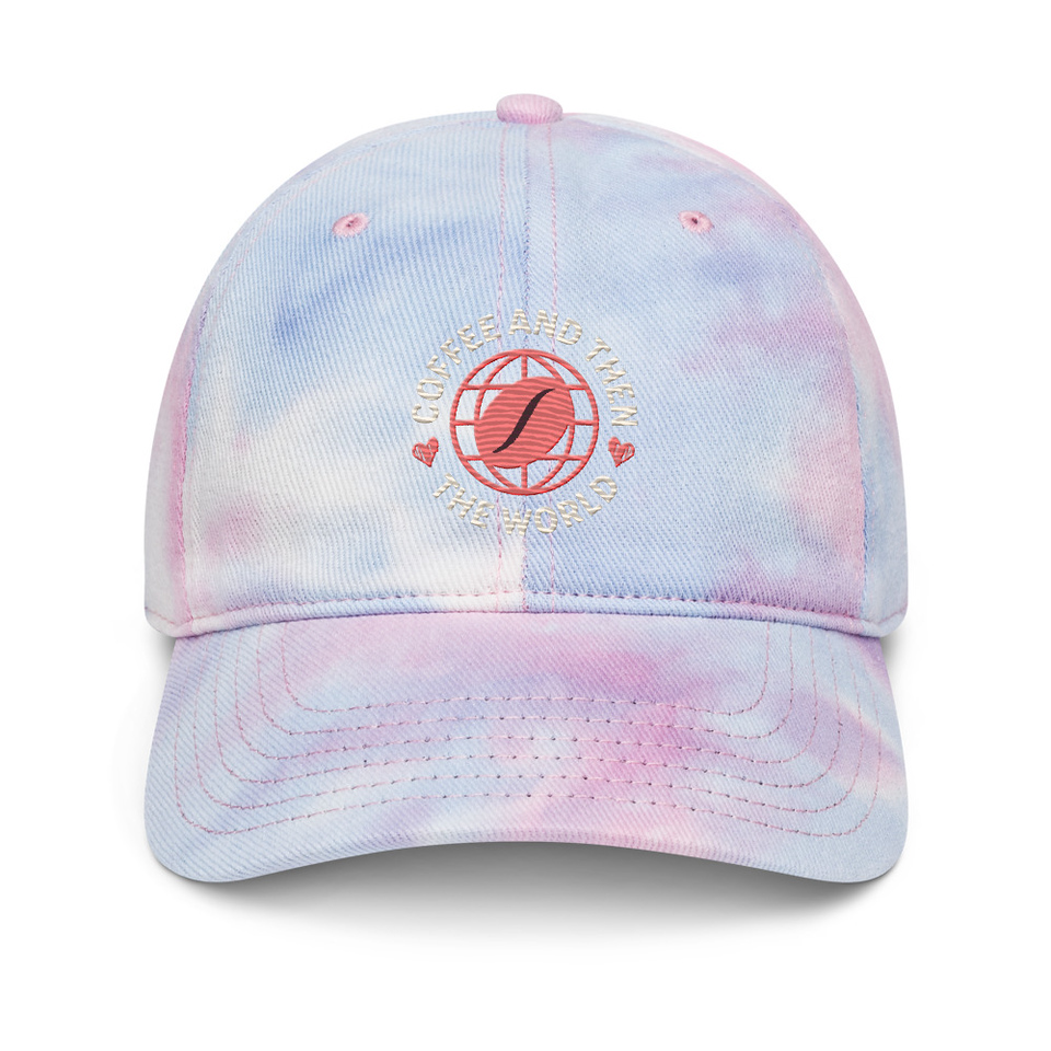 Coffee and Then The World - Earth Tie-Dye Hat