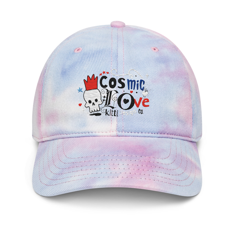 Cosmic Love Tie-Dye Hat