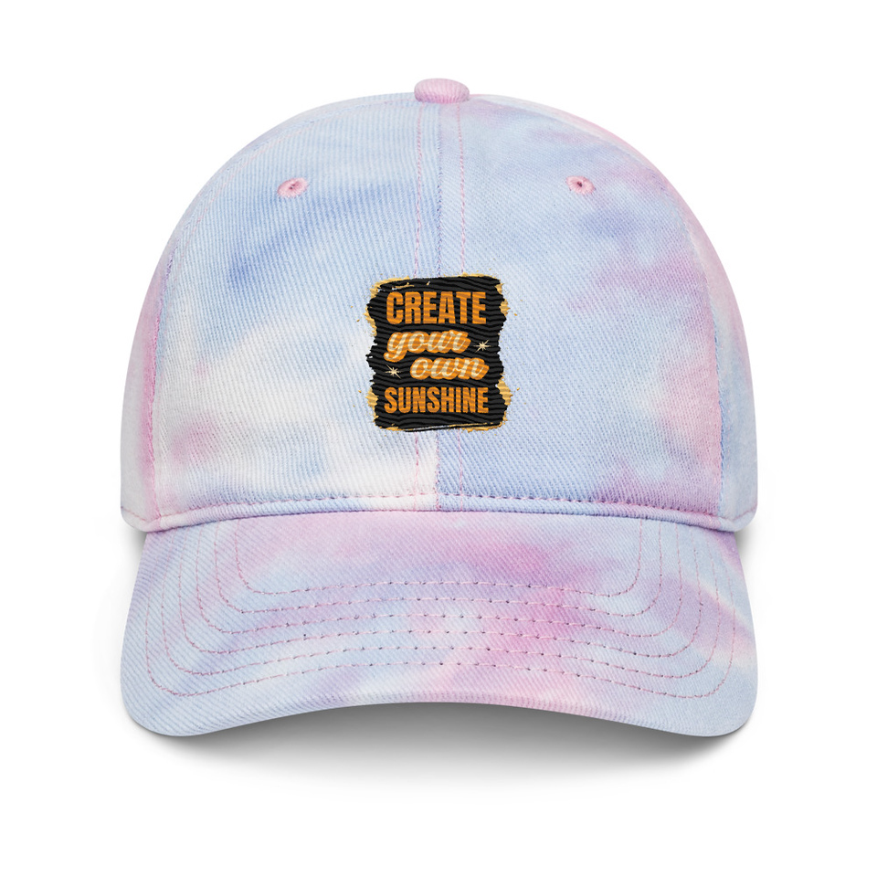 Create your own Sunshine Tie-Dye Hat