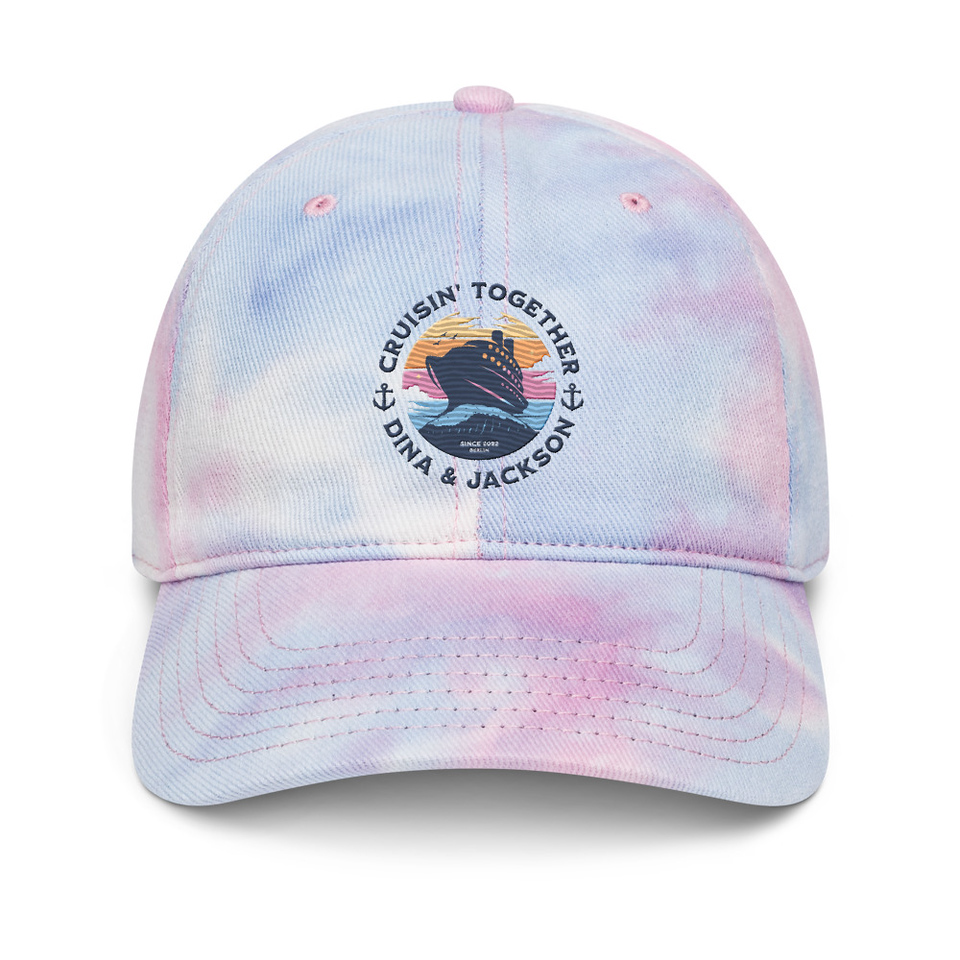 Cruisin' Together - Cruise Ship Tie-Dye Hat