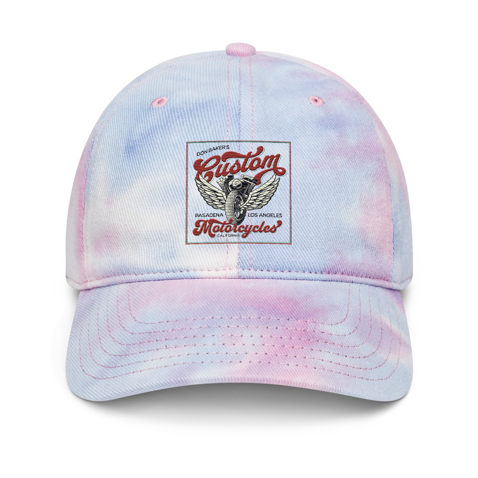 custom motorcycle  Tie-Dye Hat