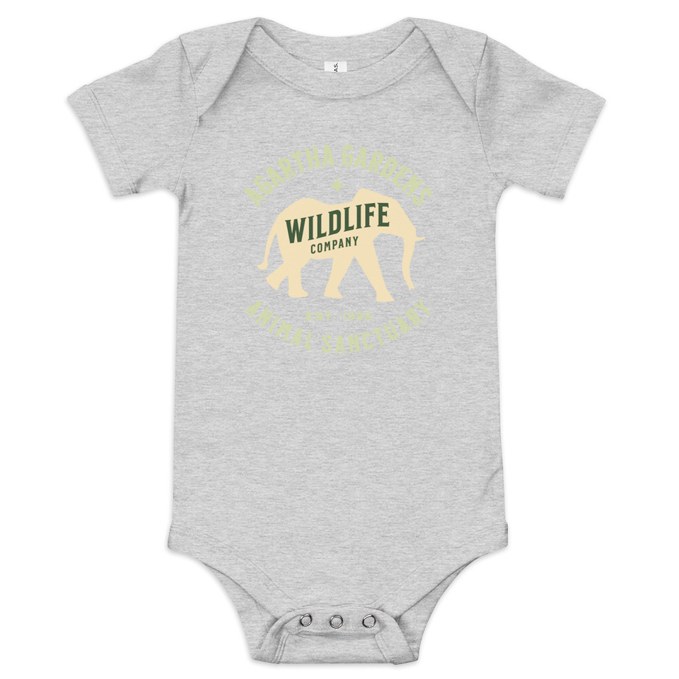 Agartha Gardens Wildlife - Animal Sanctuary Baby Short Sleeve One Piece