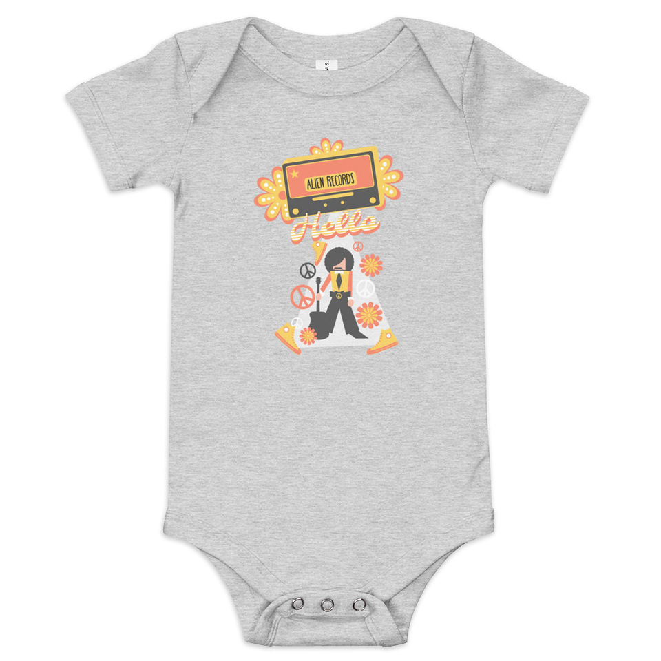 Alien Records  Baby Short Sleeve One Piece