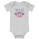 All American Baby Short Sleeve One Piece