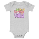 All Genders are Valid Baby Short Sleeve One Piece
