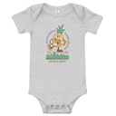 Alohito Natural Juices - Pineapple Mascot Baby Short Sleeve One Piece