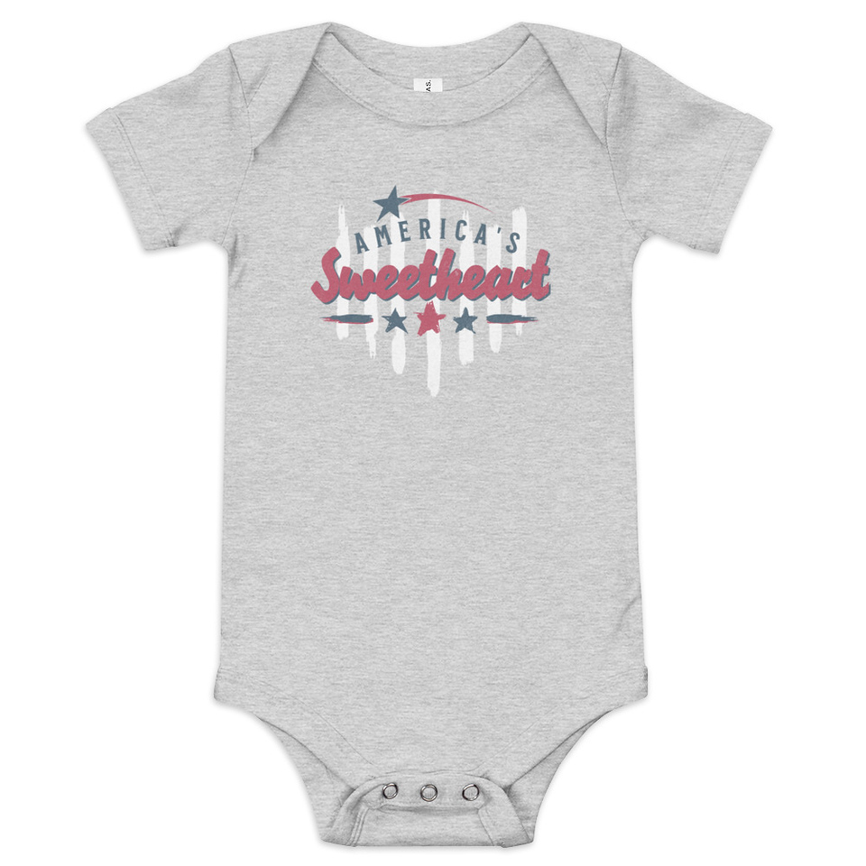 America's Sweetheart Baby Short Sleeve One Piece