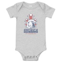 America Baby Short Sleeve One Piece