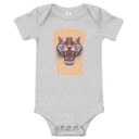 Angry Tiger - AI Baby Short Sleeve One Piece
