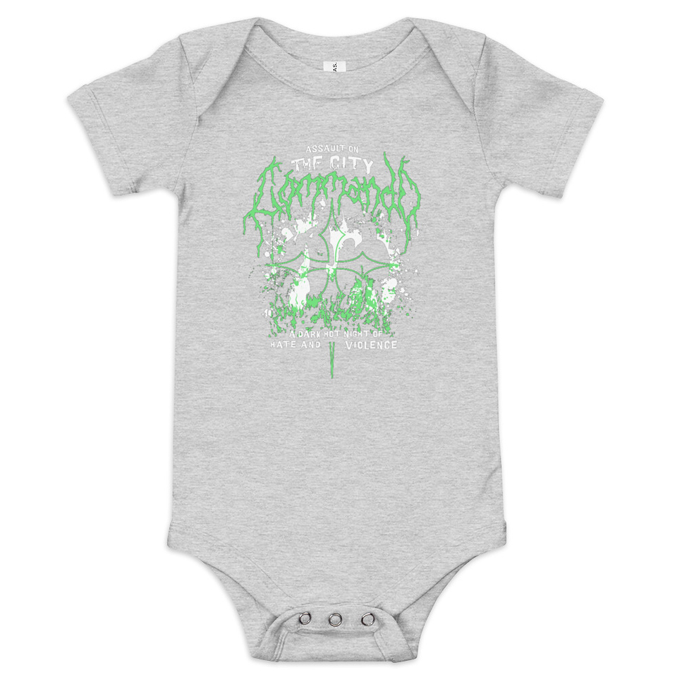 Assault on the City Baby Short Sleeve One Piece