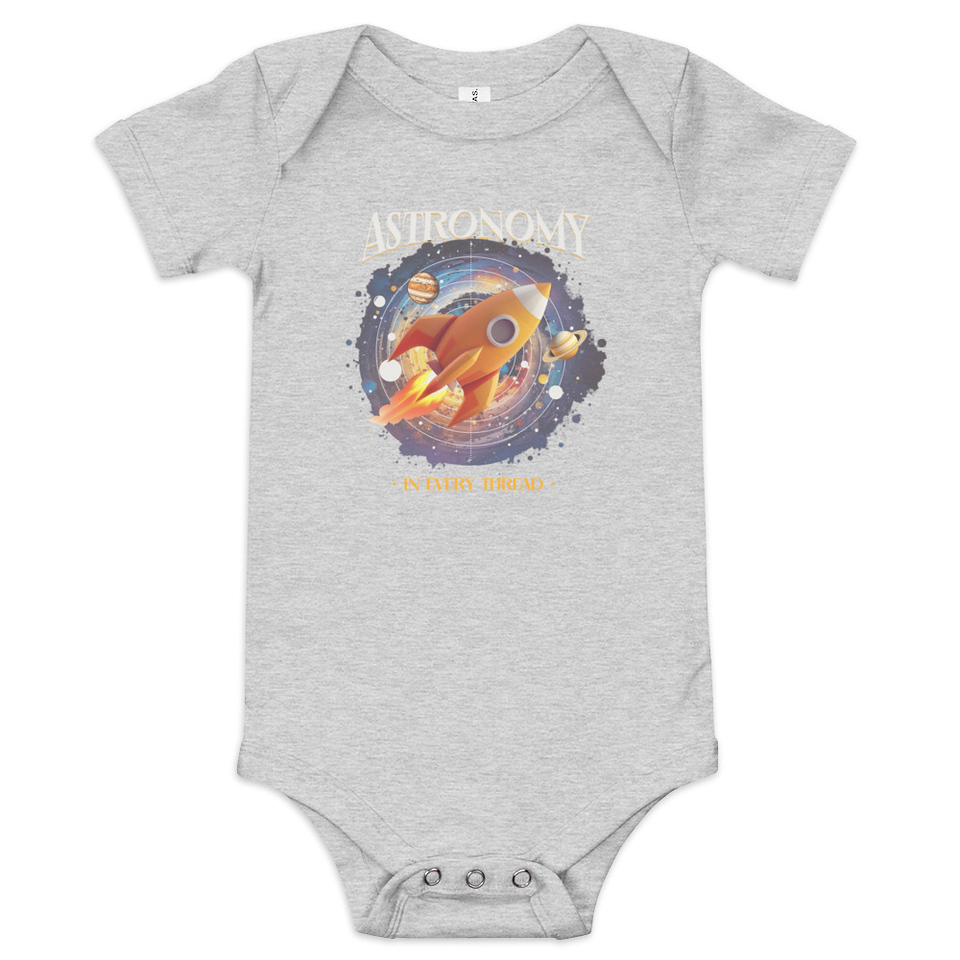 Astronomy in Every Thread Baby Short Sleeve One Piece