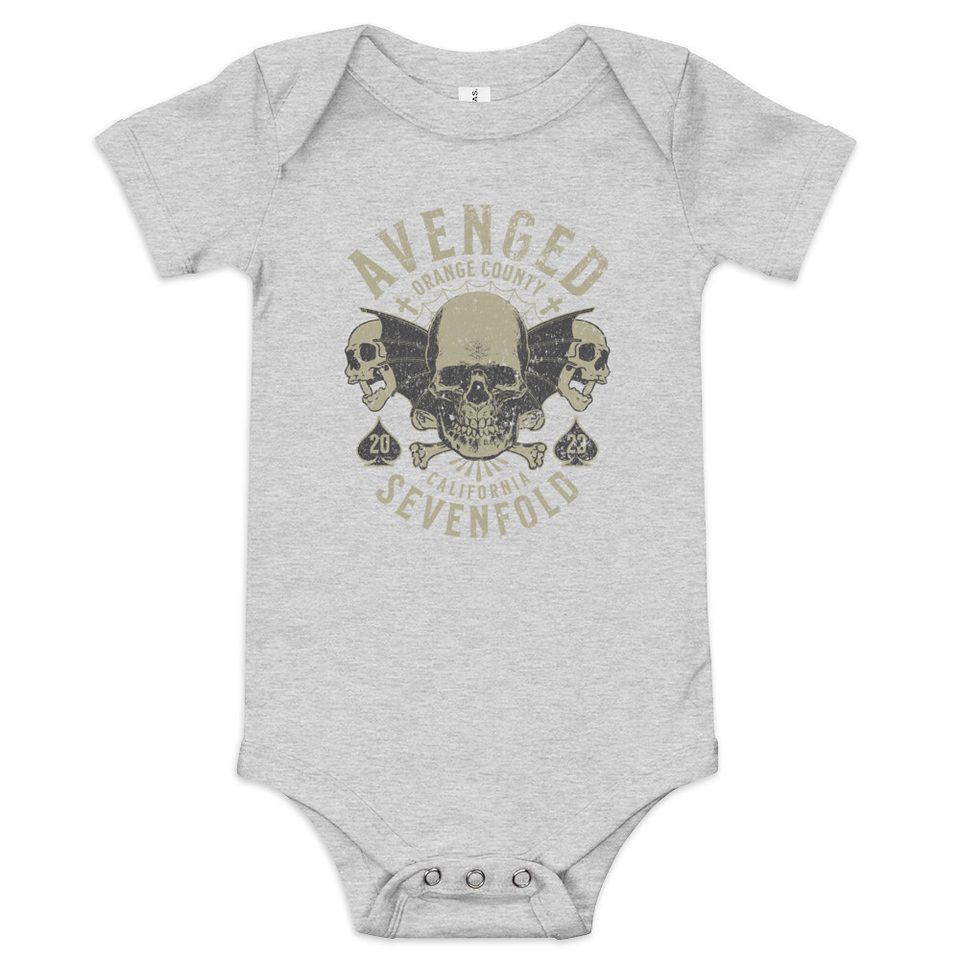 AVENGED SEVENFOLD Baby Short Sleeve One Piece