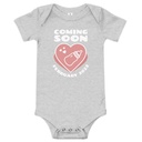 Baby Announcement - Feeding Bottle Baby Short Sleeve One Piece